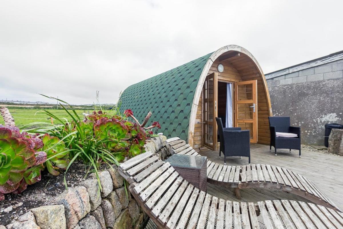 Cape Cornwall Pod With Vast Sea Views St. Just Exterior photo