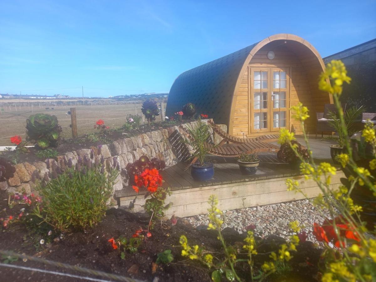 Cape Cornwall Pod With Vast Sea Views St. Just Exterior photo