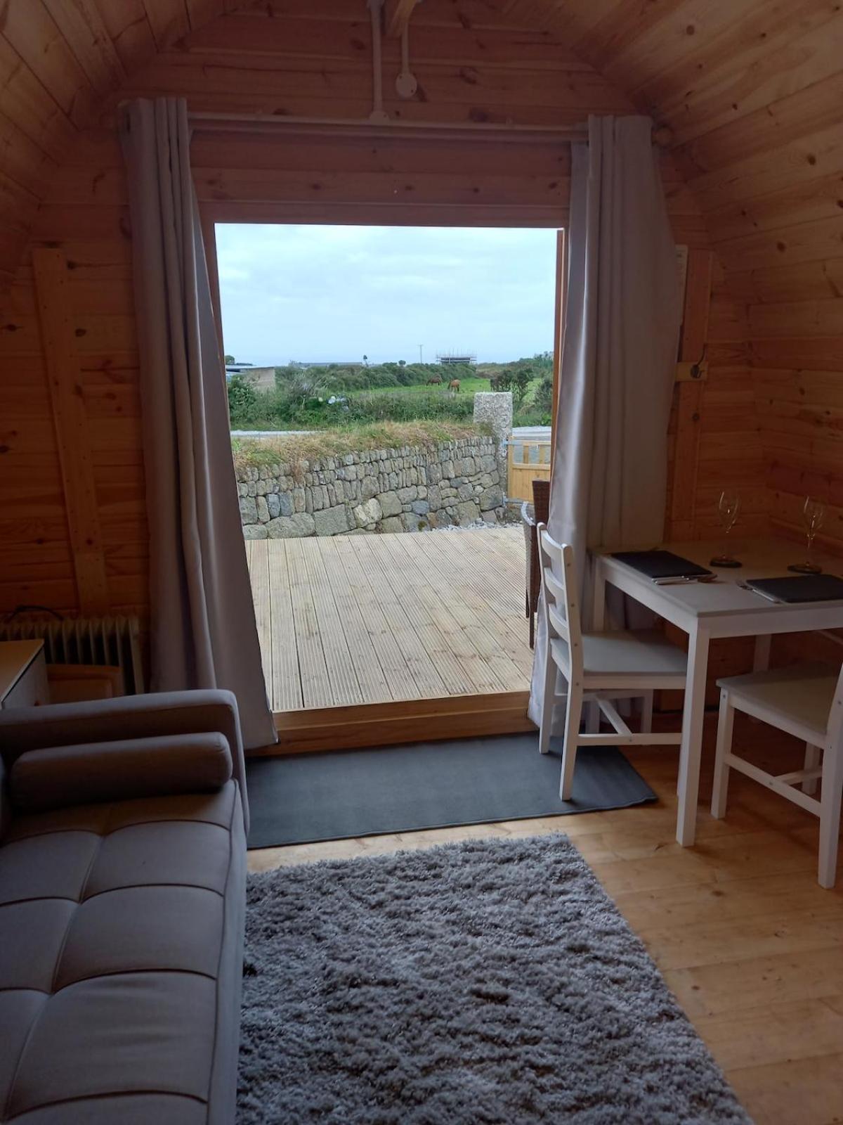 Cape Cornwall Pod With Vast Sea Views St. Just Exterior photo